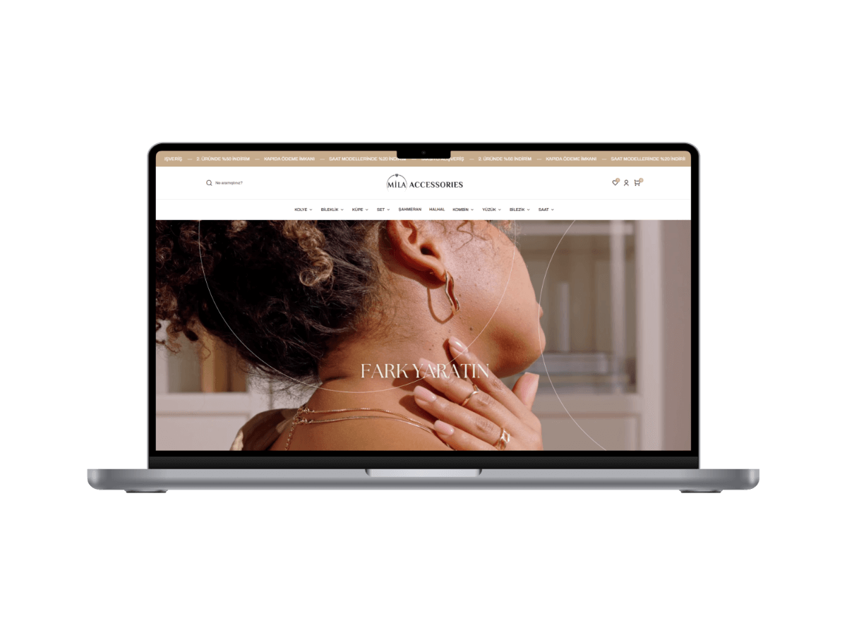 Mila Accessories - E-Commerce